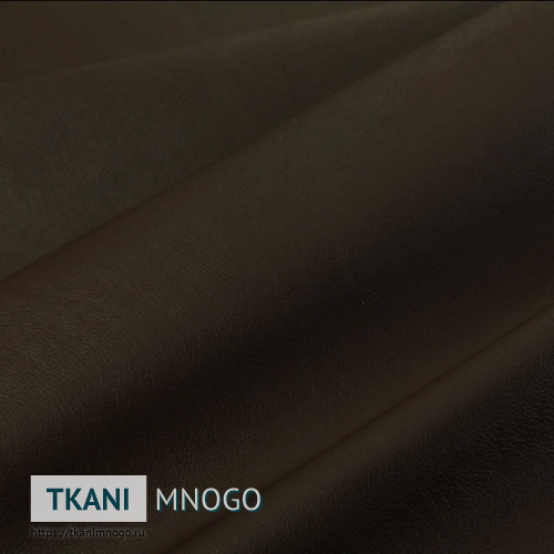 Фото материала T-25(арт.) Кожа искусственная - внешний вид, цвет коричневый, рисунок однотонный, производитель Китай