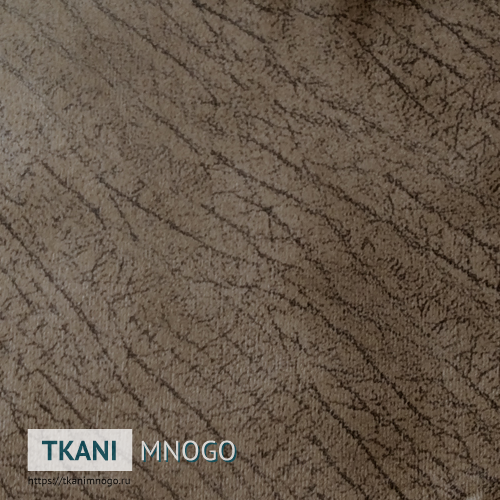 Фото ткани 758-14 - серый полоса. Производитель Китай. Замша крупным планом.