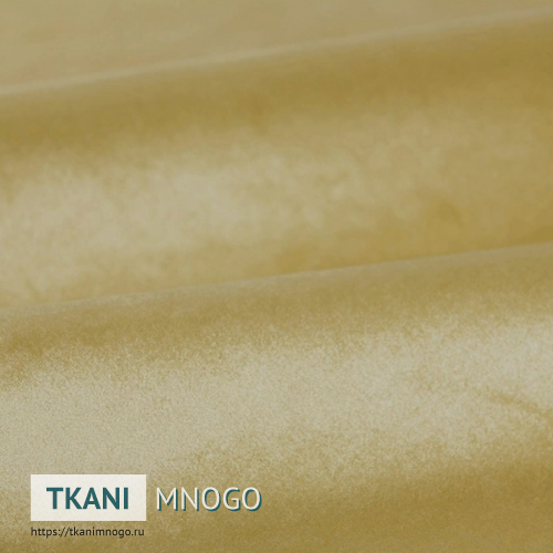 Фото “ YD-28” (однотонный желтый) - ткани бархата