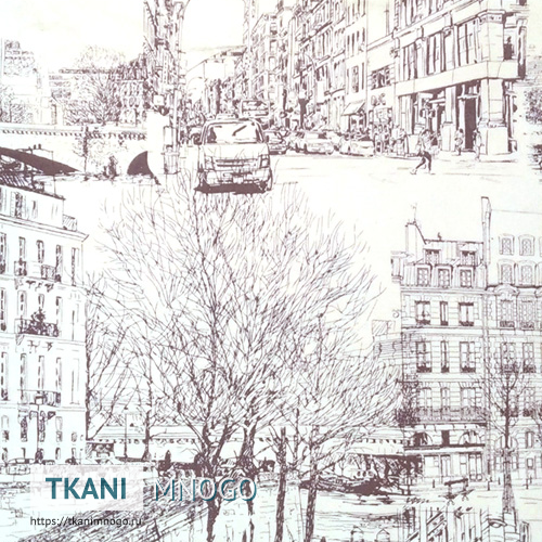 Фото материала велюра Royal “RJB41-1” (город белый)