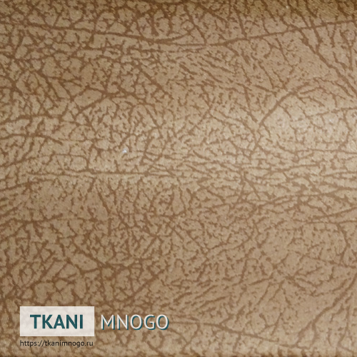 Фото ткани HZ-3 - бежевый узор. Производитель Китай. Замша крупным планом.